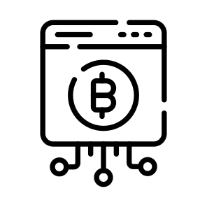 Website, Asset, Trading, Bitcoin, Crypto icon