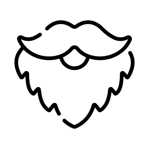 Beard, Hair, Moustaches, Care, Selfcare icon