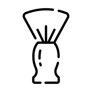 Beauty, Salon, Shaving, Brush, Lather icon