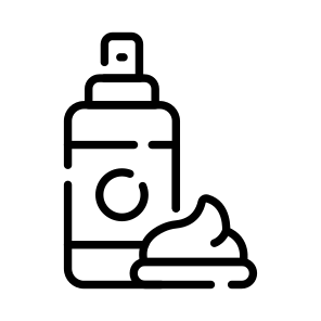 Beauty, Salon, Shaving, Foam, Cream icon