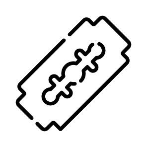 Blade, Shaving, Grooming, Sharp, Razor icon