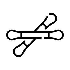 Cotton, Sticks, Swabs, Hygiene, Cleaning icon