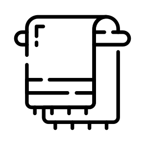 Towel, Napkin, Fabric, Cloth, Hygiene icon