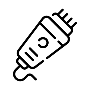 Trimmer, Clipper, Tool, Shaver, Electric icon