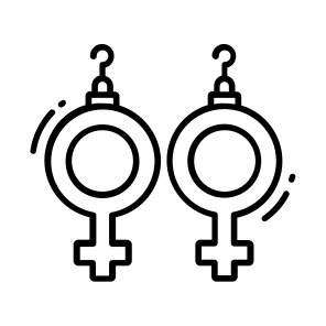 Earrings, Fashion, Jewelry, Gender, Women Day, icon