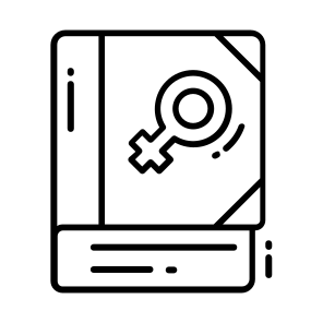 Feminism, Feminine, Female, Education, Women Day icon