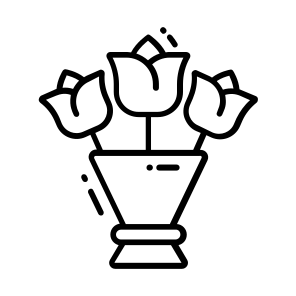 Flowers, Bouquet, Floral, Blossom, Women, Day, icon