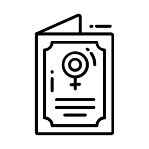 Greeting, Card, Women Day, Gender, Affection icon