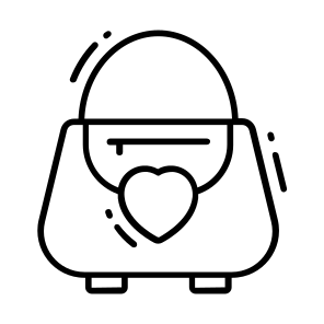 Handbag, Fashion, Apparel, Equipment, Valise, icon