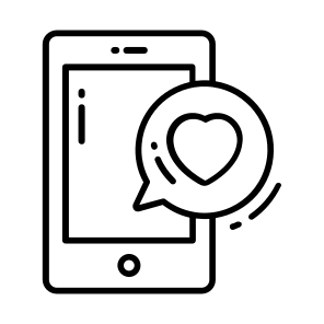 Romantic, Conversation, Chatting, Chat, Women, Day, icon