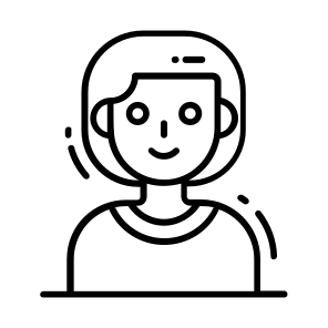 Woman, Avatar, Young, Person, Women, Day, icon