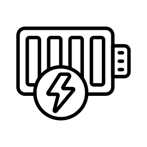 Battery, Power Cell, Energy Storage, Rechargeable Battery, Lithium Battery, icon