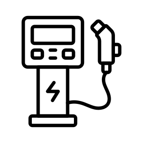 Charging Station, Ev, Rechargeable Station, Renewable Energy, Sustainable Energy icon