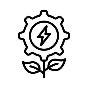 Eco Energy, Green Energy, Sustainable, Renewable, Eco Power icon