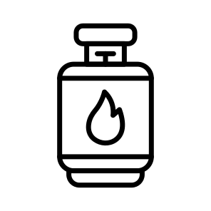 Gas Cylinder, Lpg, Propane Tank, Gas Tank, Fuel Cylinder, icon