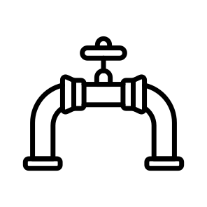 Gas Pipeline, Pipe, Valve, Oil Pipeline, Pipe Fitting icon