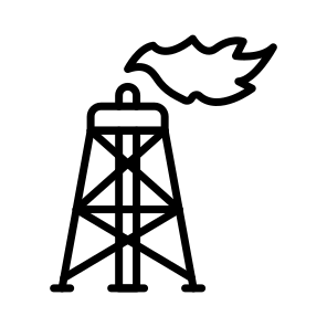 Gas Tower, Gas Rig, Oil Rig, Gas Industry, Fire Tower icon
