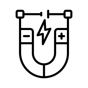 Magnetic Energy, Electromagnetic Energy, Magnetism, Magnetic Force, Magnetic Field icon
