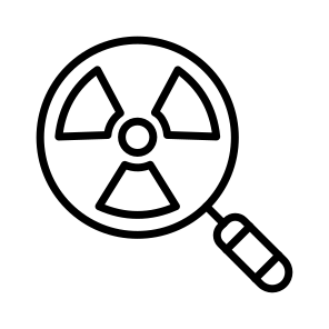 Nuclear Research, Nuclear Science, Radiation Study, Nuclear Study, Radioactive icon