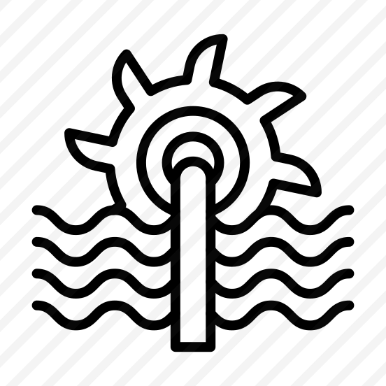 Water Turbine, Hydraulic Turbine, Hydropower, Water Energy, Water Power preview