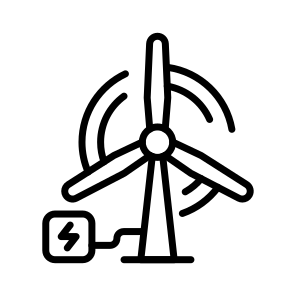 Windmill, Wind Power, Wind Generator, Wind Rotor, Aerogenerator icon