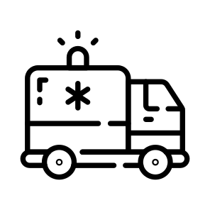 Ambulance, Van, Rescue, Emergency, Vehicle icon