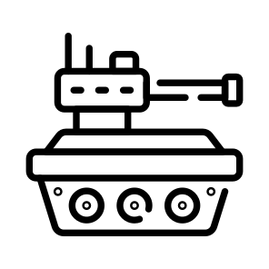 Army, Military, Combat, Armoured, Tanker icon