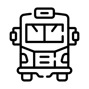 Bus, Vehicle, Transport, Conveyance, Transit icon