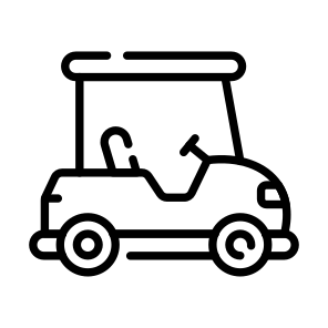 Cart, Caddie, Car, Golf, Vehicle icon