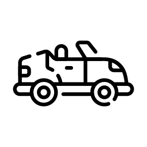 Convertible, Electric, Car, Automotive, Automobile icon