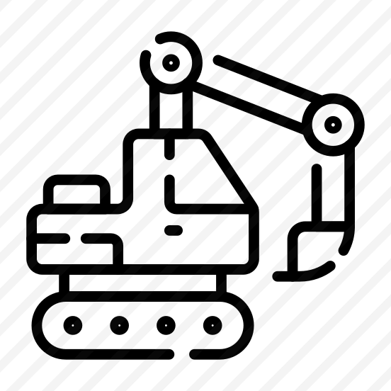 Excavator, Digger, Backhoe, Trencher, Vehicle preview