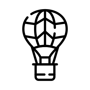 Flying, Ballooning, Adventure, Aerostat, Vehicle icon