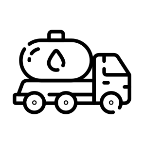 Oil, Tanker, Container, Truck, Fuel icon