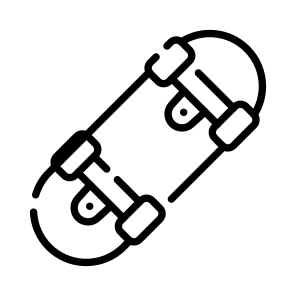 Skateboard, Longboard, Board, Trickboard, Skate icon