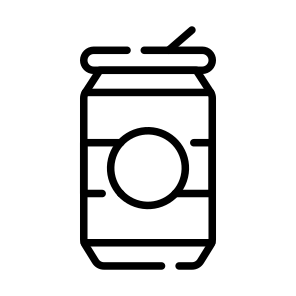 Can, Drink, Beverage, Refreshment, Soda icon
