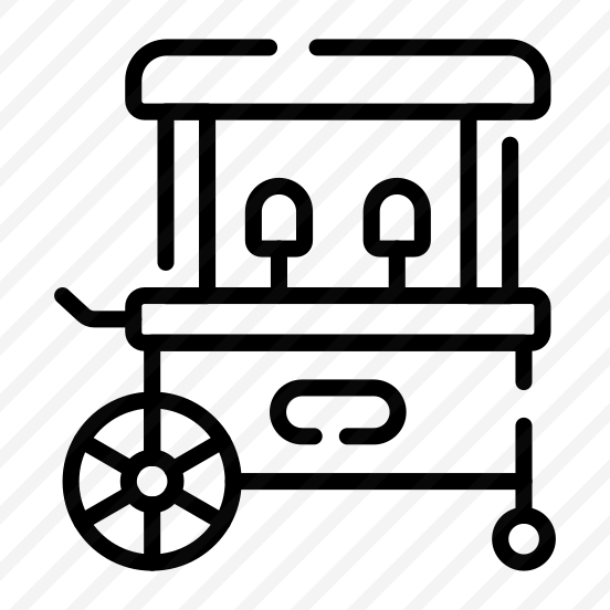 Candy, Sweet, Cart, Trolley, Booth preview