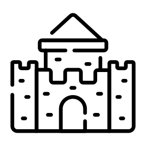 Castle, Play, Game, Fort, Fortress icon