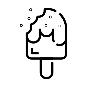 Cream, Dessert, Sweet, Smiley, Food icon