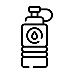 Flask, Aqua, Drink, Beverage, Water icon