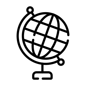 Geopositioning, Geography, World, Globe, Map icon