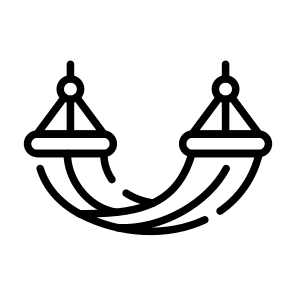 Hammock, Swing, Bed, Hanging, Outdoor icon