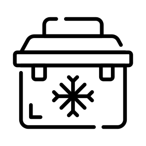Icebox, Cooler, Chiller, Freezer, Container icon