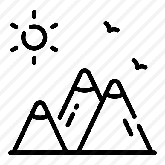 Mountains, Peaks, Hills, Nature, Sun preview