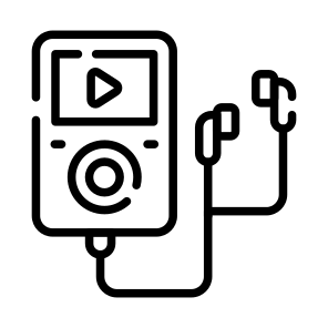 Music, Media, Multimedia, Player, Device icon