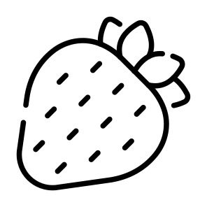 Strawberry, Berry, Fruit, Food, Tropical icon