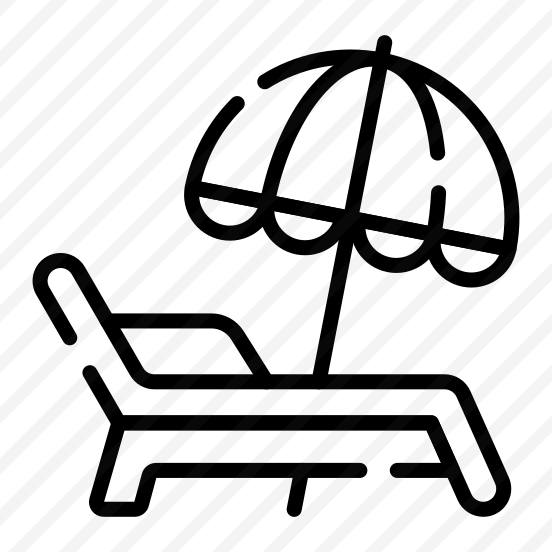 Sunbed, Lounger, Deckchair, Beach, Umbrella preview