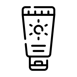 Sunblock, Sunscreen, Lotion, Tube, Skincare icon