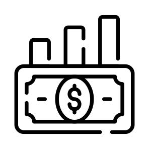 Banknote, Bill, Note, Currency, Money icon