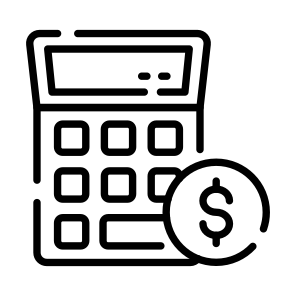 Calculation, Computation, Estimation, Totalizer, Dollar icon
