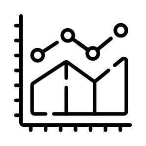 Growth, Increase, Chart, Graph, Data icon